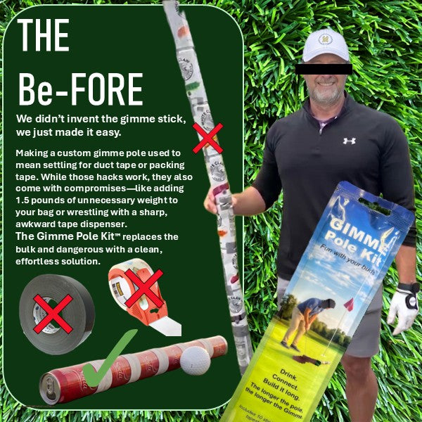 Gimme Pole Kit - Drink. Connect.  Build it long.